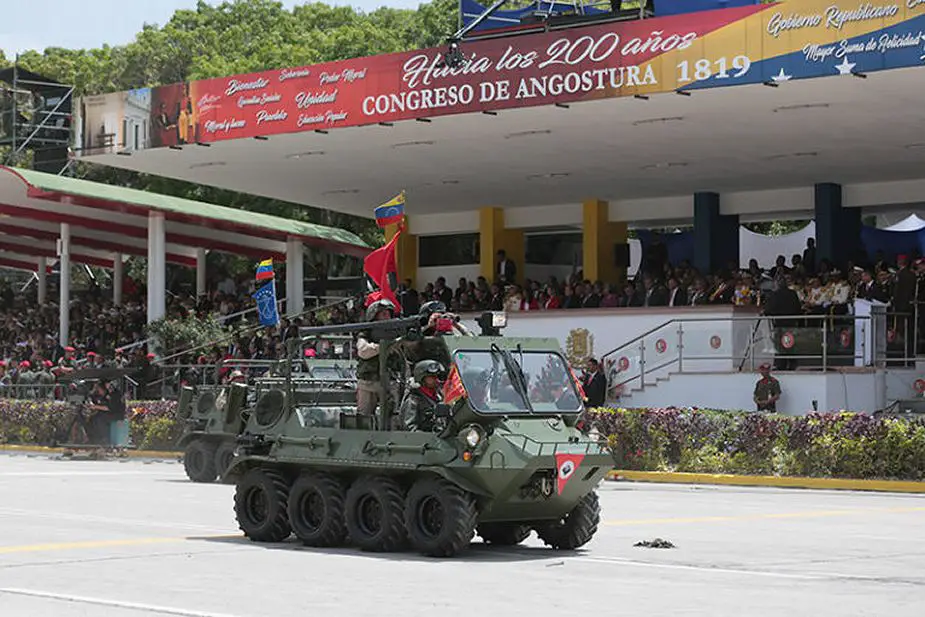 Lynx 8x8 amphibious all terrain vehicle at Military Parade Venezuela Independence Day 2018 925 001