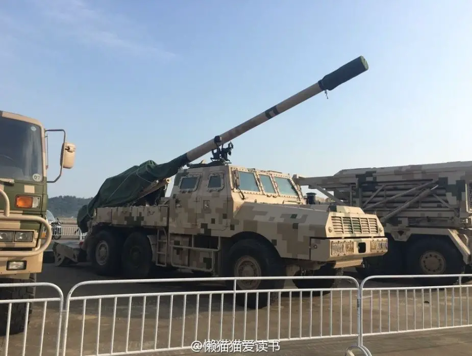 NORINCO SH 1 155mm truck mounted howitzer in service with Chinese army