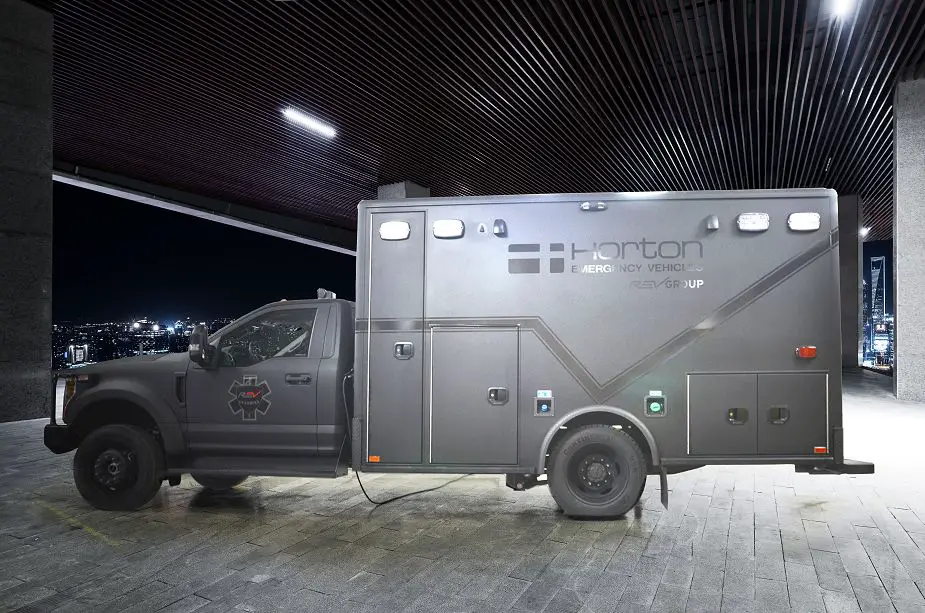New armored ambulance developed by American Company REV 925 001