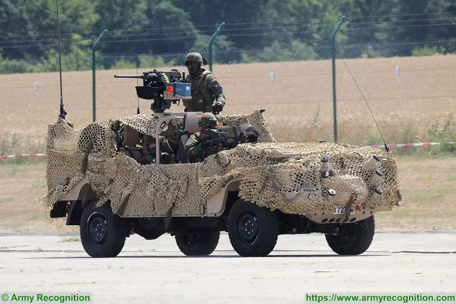 Official delivery of FOX Rapid Reaction Vehicles to Belgian Special Forces 925 001
