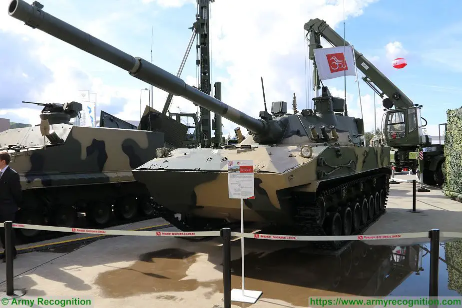 Tests of new Russian Sprut SDM1 125mm anti tank vehicle to start in October 2018 925 001