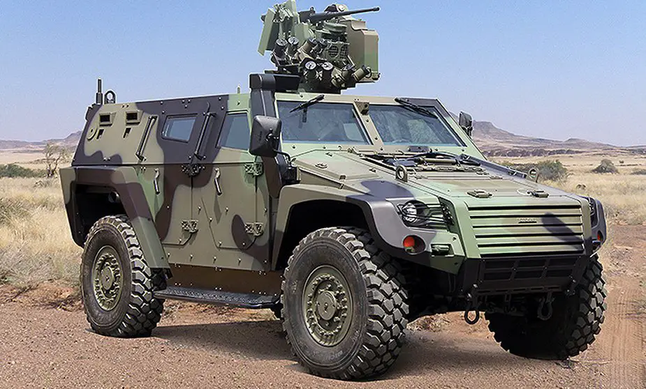 Turkey Otokar unveils Cobra II Load Carrier armored vehicle