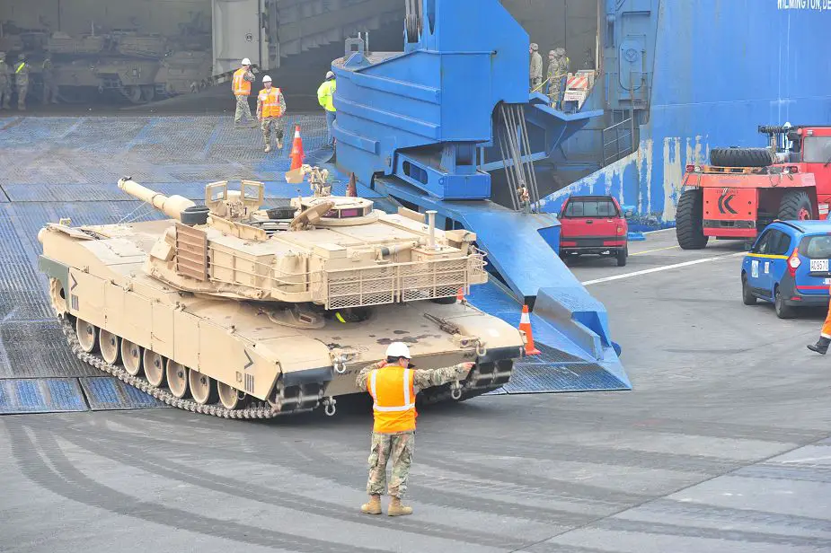 US troops and combat vehicles arrive in Belgium to be deployed in Eastern Europe 925 001
