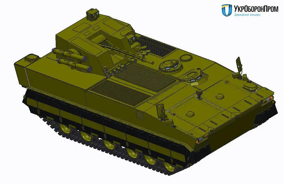 Ukraine has started development of new BMP U tracked armored IFV 925 001