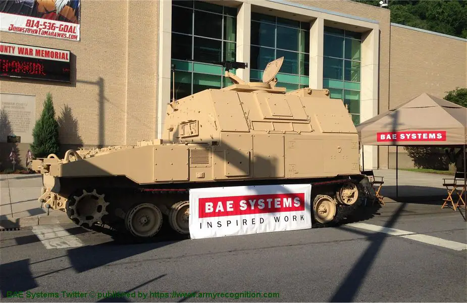 BAE Systems production contrat for M992A3 Field Artillery Ammunition Supply for US army 925 001