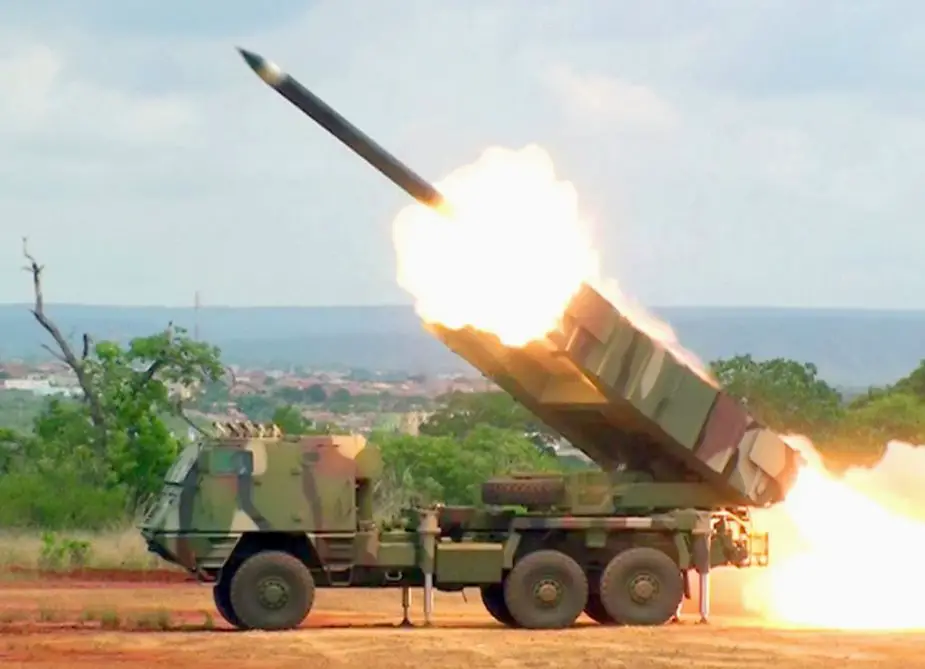 Brazil Avibras delivers last Astros MK 6 artillery systems to the army