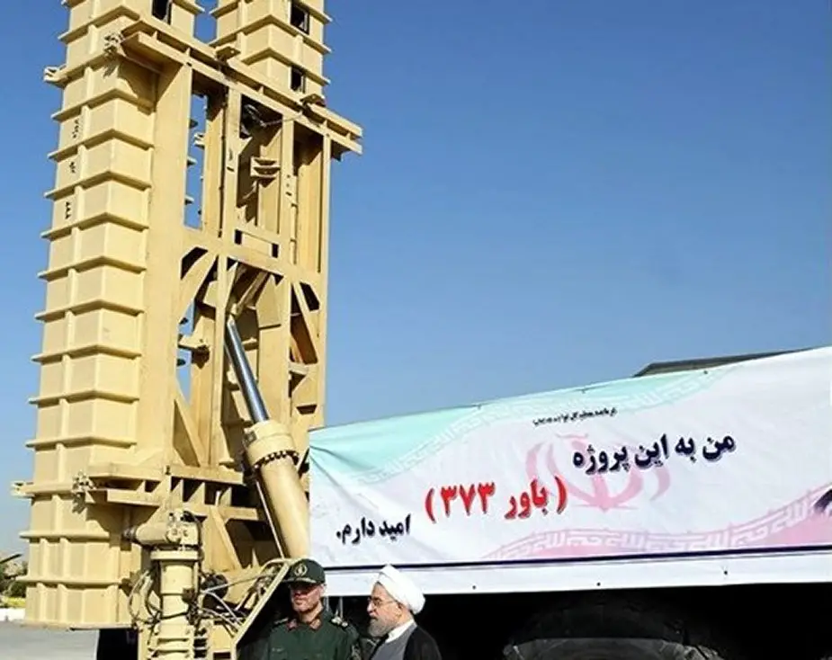 Iran Bavar 373 air defense missile system has vertical launchers