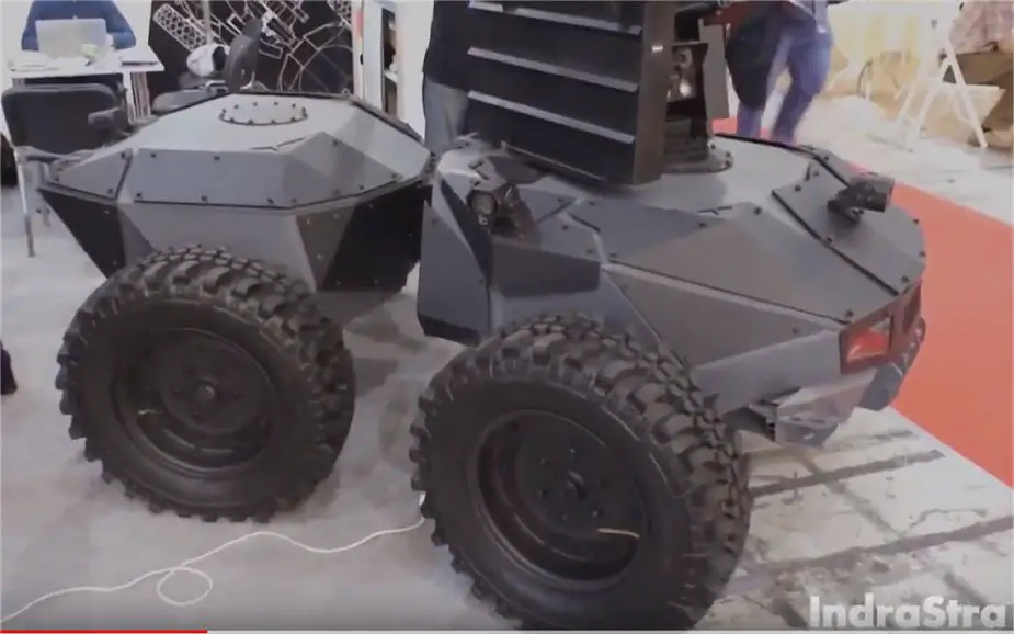 Ironclad UGV demonstrated at Arms and Security Exhibition in Kiev 925 001