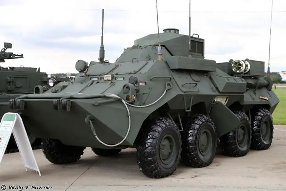 Russia R 149MA1 command and staff vehicle adopted for service in Southern Military District