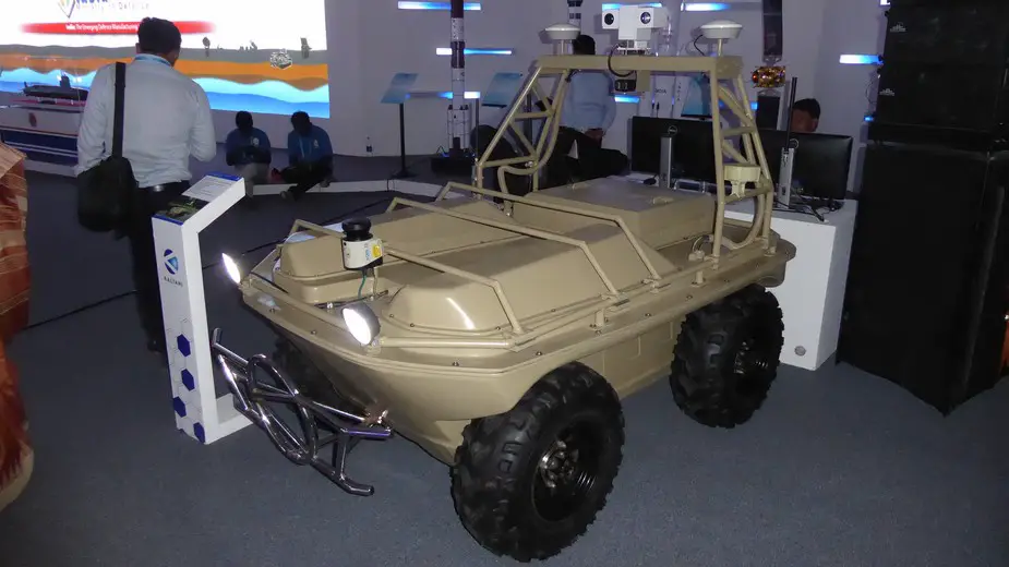 Kalyanis ECARS an amphibious autonomous multi task platform