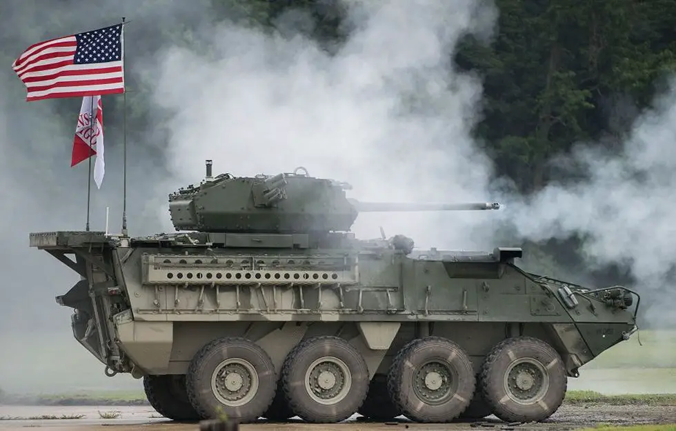 US Army Strykers with 30mm cannon operational in Germany