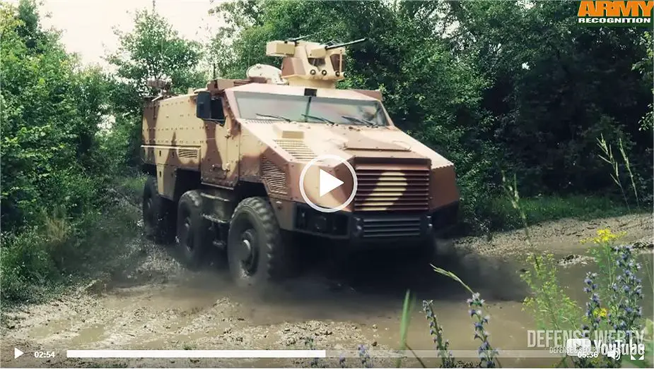Czech Republic has awarded a contract to supply 62 TITUS 6x6 armored vehicles video vignet 925 001