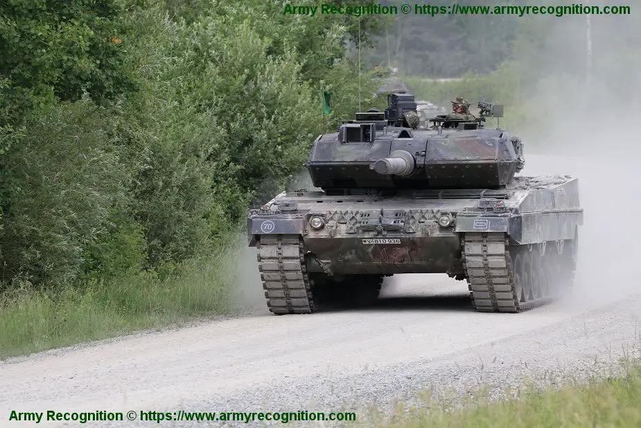 German army increases its military power with new tank battalion Leopard 2A6 925 001