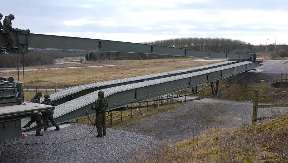 BAE Systems has successfully demonstrated its new military Modular Bridging System 925 001
