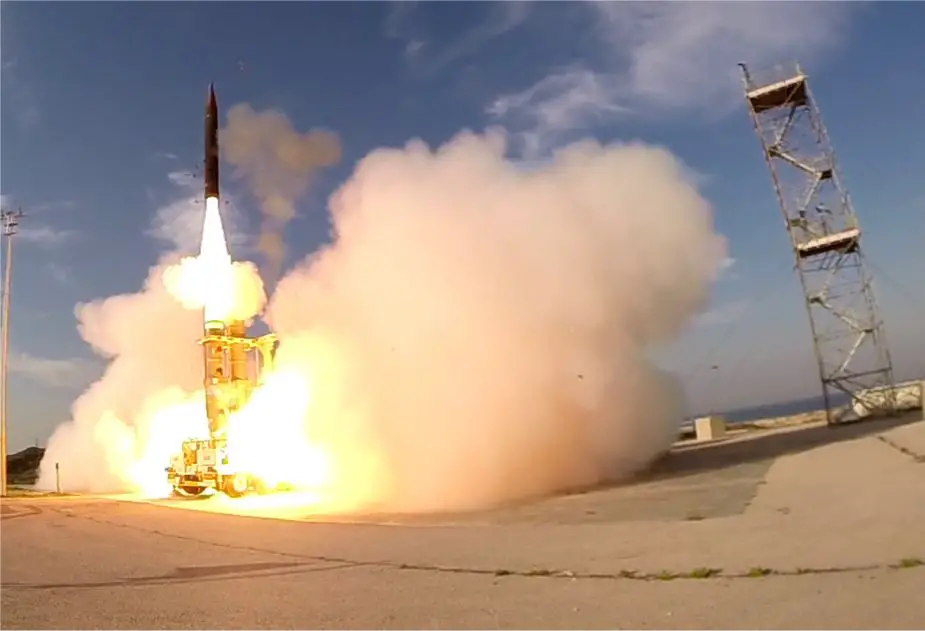 Israel successfully passed a flight test of Arrow 3 anti ballistic missile system 925 001