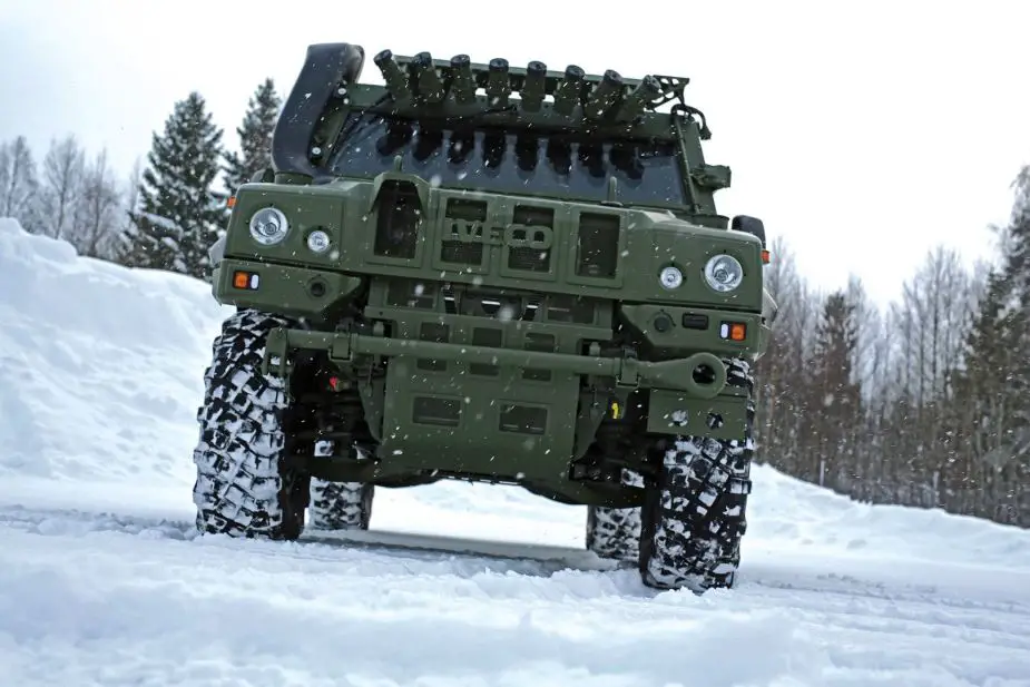Iveco Defence Vehicles delivers officially LAV LMV armoured to Norway 925 001