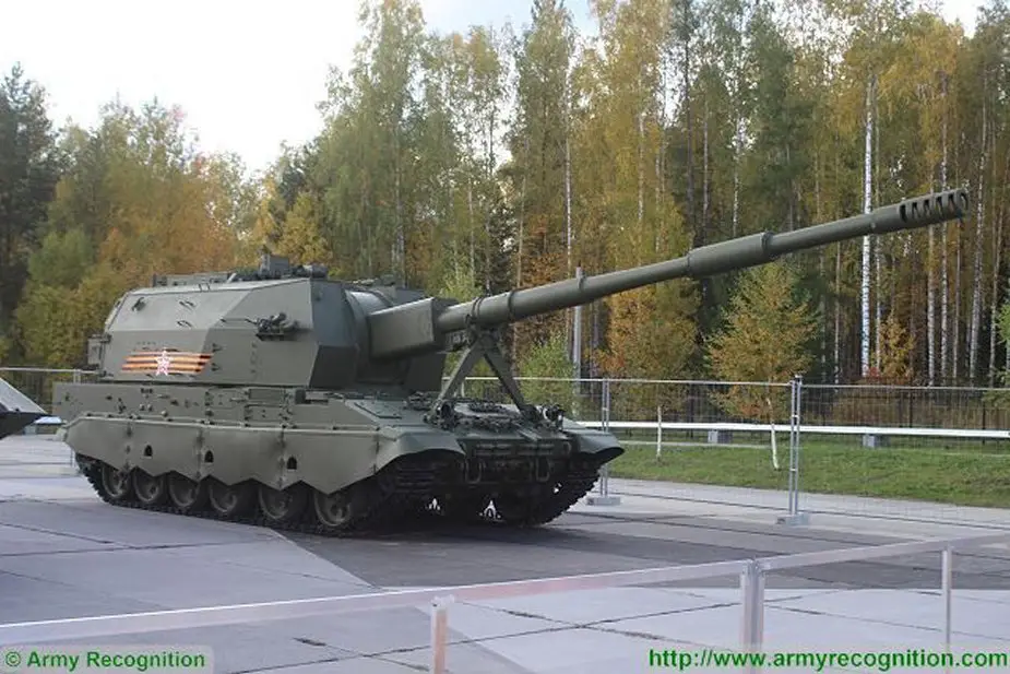 Russia Koalitsia SV self propelled gun to complete trials in 2020