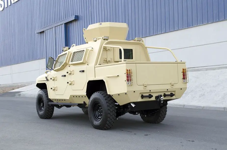 Streit Group from UAE introduces Python SUT Support Utility Vehicle for security police forces 925 002