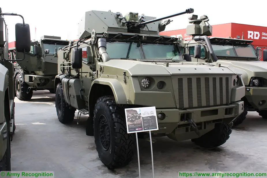 New K 4386 Typhoon VDV 4x4 armoured field tested by Russian army 925 001