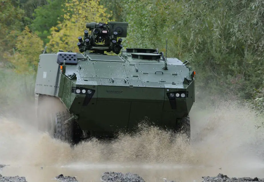 Piranha 5 8x8 armoured vehicle produced in Romania for the Army 925