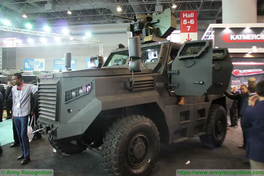 Turkish army has performed ballistic and mine tests with Katmerciler Hizir 4x4 armoured vehicle 925 001