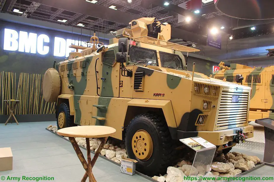 BMC from Turkey to produce Kirpi MRAP and Amazon 4x4 armored for Qatar 925 001