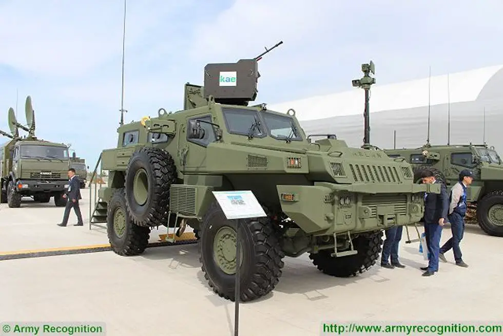 Kazakh military vehicles marketed to Uzbekistan and Turkmenistan