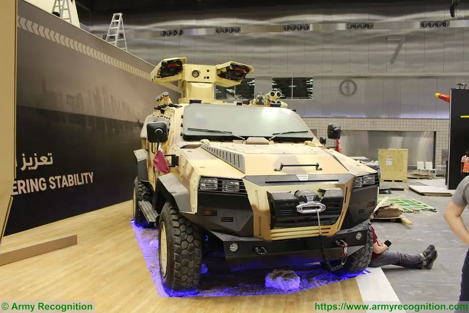 Nurol Makina from Turkey to supply NMS 4x4 armored to Special Forces of Qatar 925 002