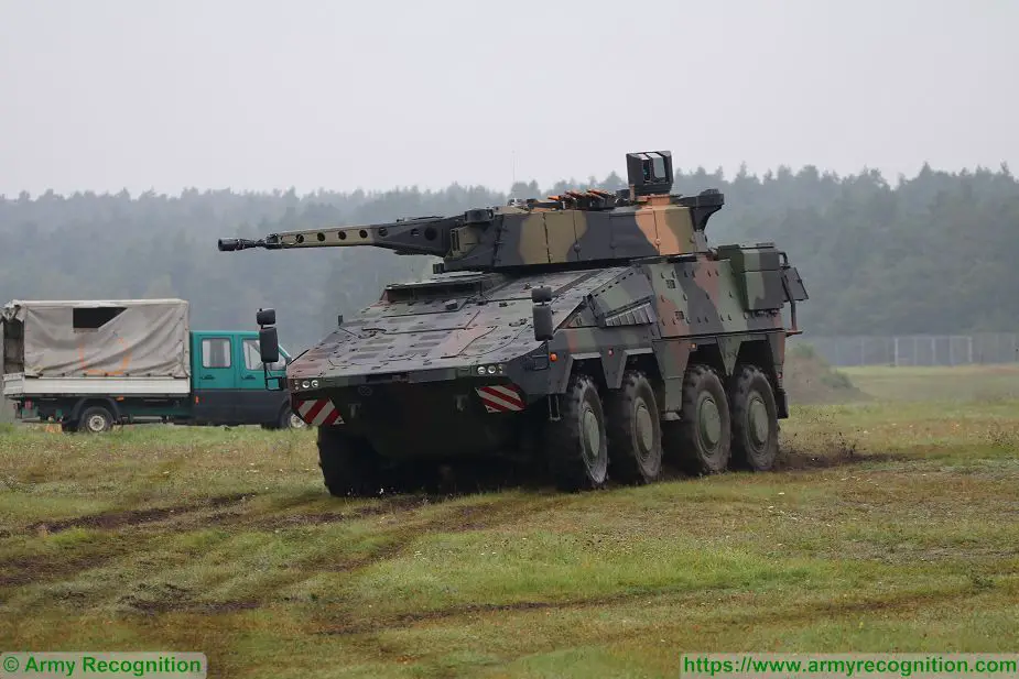 Rheinmetall Boxer 8x8 armoured selected by Australia for Land 400 Program 925 001