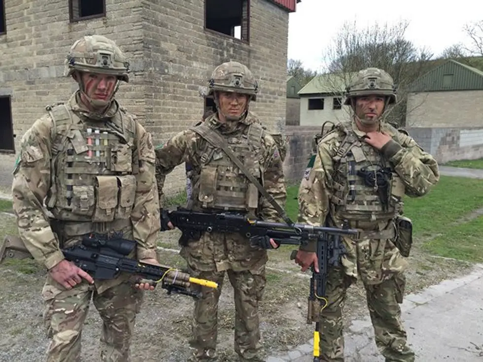 UK paras and tanks join forces