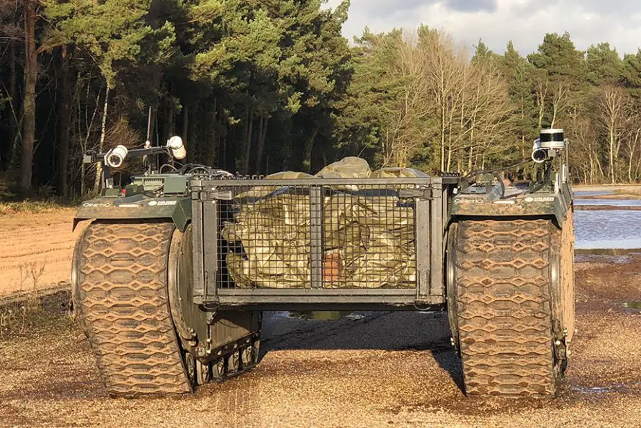 British army start biggest military robot exercise in British history