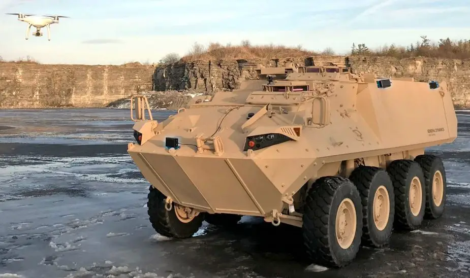 Counter UAS sensors integrated by MyDefence in light armored vehicle 2