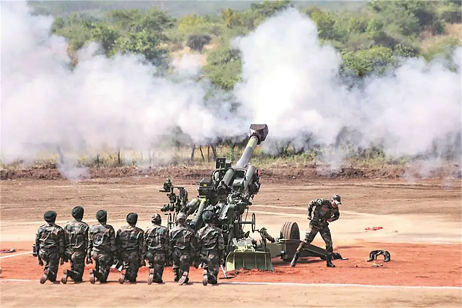 Official handover of M777A2 155mm howitzers for Indian Army 925 001