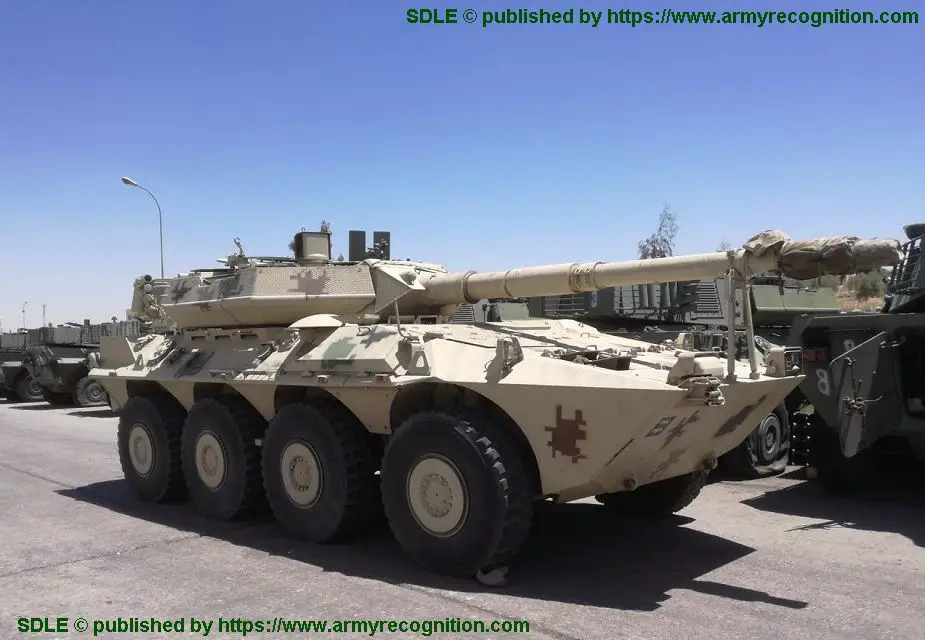 SDLE from Spain to modernize Centauro 105mm for Jordanian army 925 001