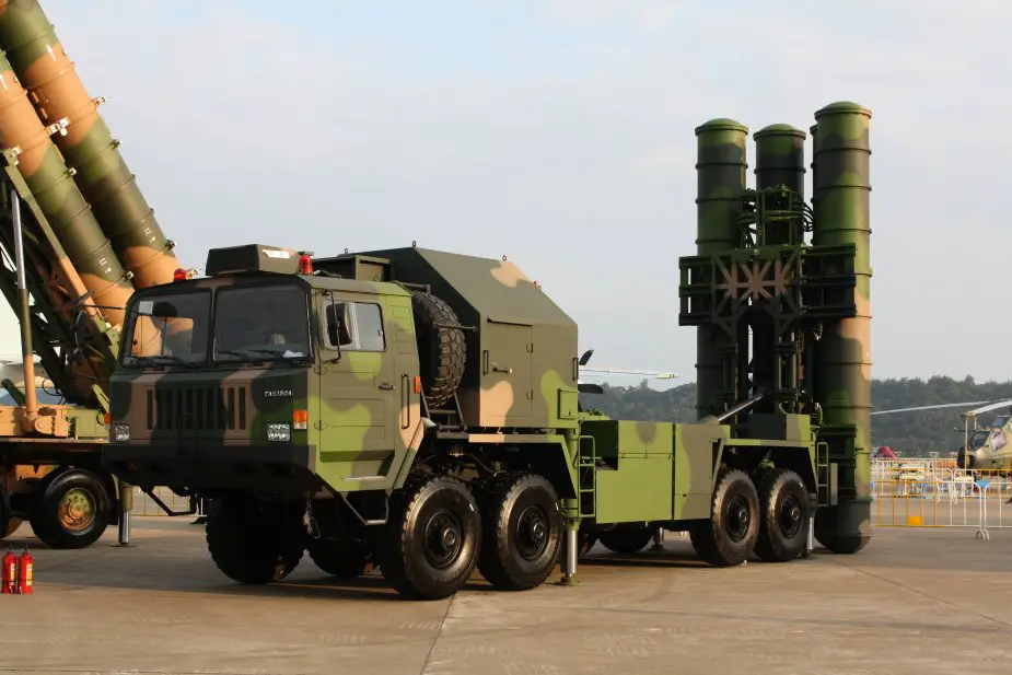 S 400 S 300 missile systems support service in China possible