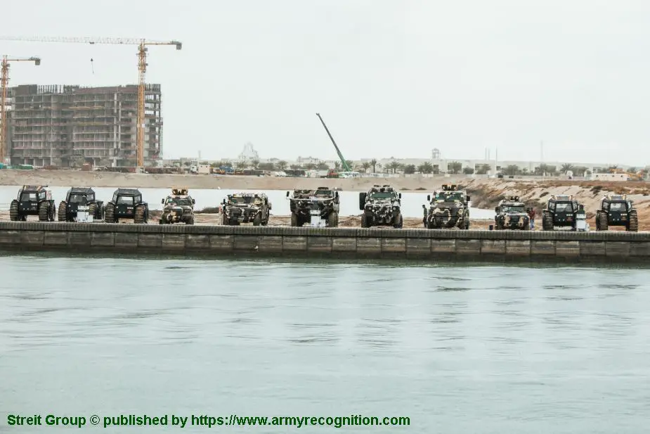 Streit Group live demonsration of armored vehicles and boats in UAE 925 001