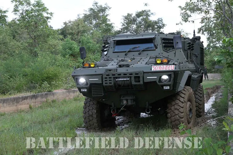 Thailand demonstrates new 4x4 AFV 420P Mosquito armored fighting vehicle 925 002