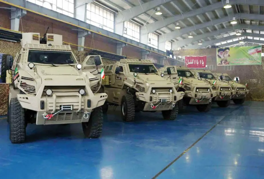 Toofan new MRAP vehicle for Iranian army