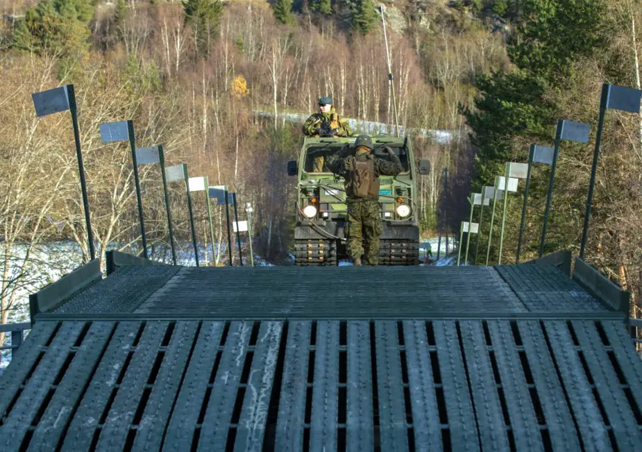 WFEL s Rapidly installed Bridge deployed during exercise Trident Juncture 2018