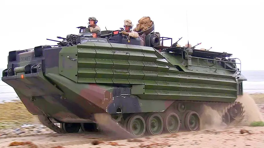 BAE Systems delivers 20 AAV 7A1 amphibious assault vehicles to Brazilian marine corps