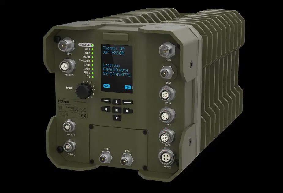 Bittium to supply tactical radios to pilot phase of Spanish VCR 8x8 vehicle programme