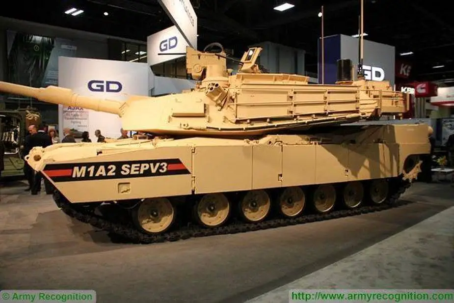 New designations for upgraded M1A2 SEPv3 and SEPv4 Abrams main battle tanks
