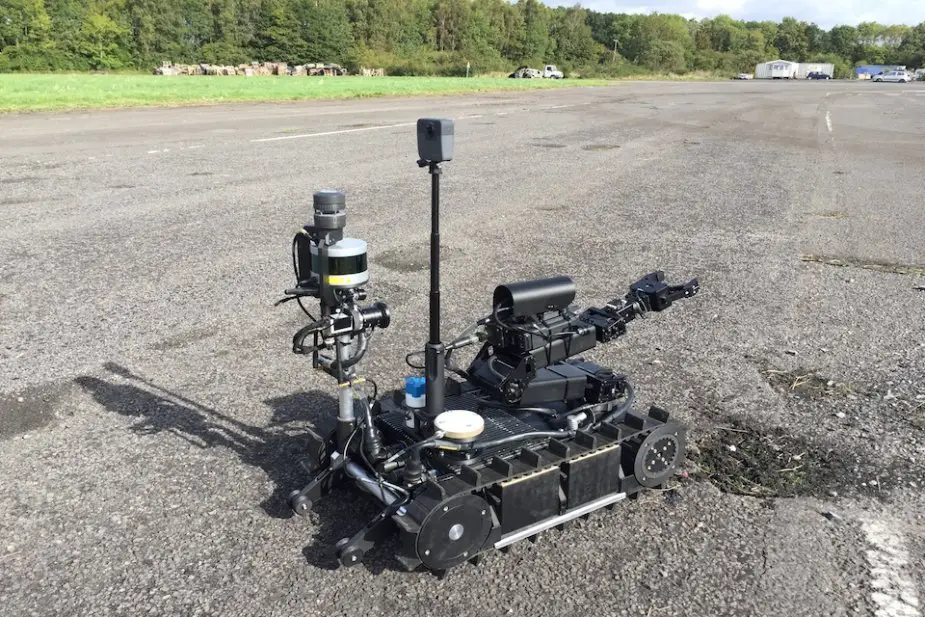 UK tests life saving chemical detection robots and drones