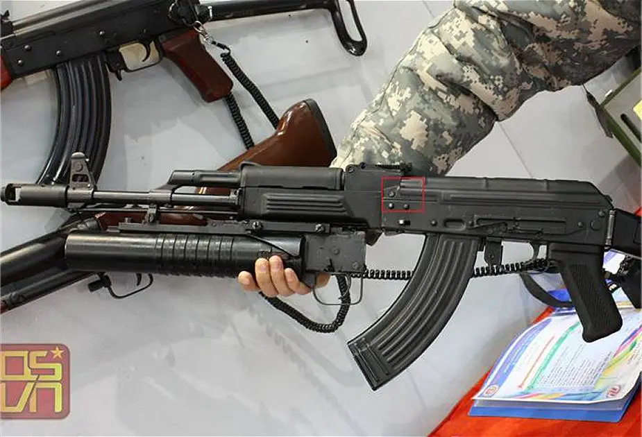 Viertnam has upgraded Kalashnikov AKM under the name STL 1A assault rifle 925 001