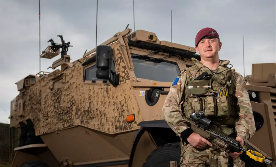 British paratroopers in Norfolk preparing for deployment to Afghanistan