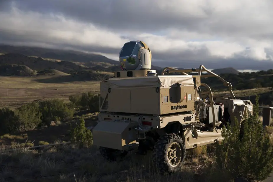 Company Raytheon has developed laser weapon systems for US armed forces 925 001