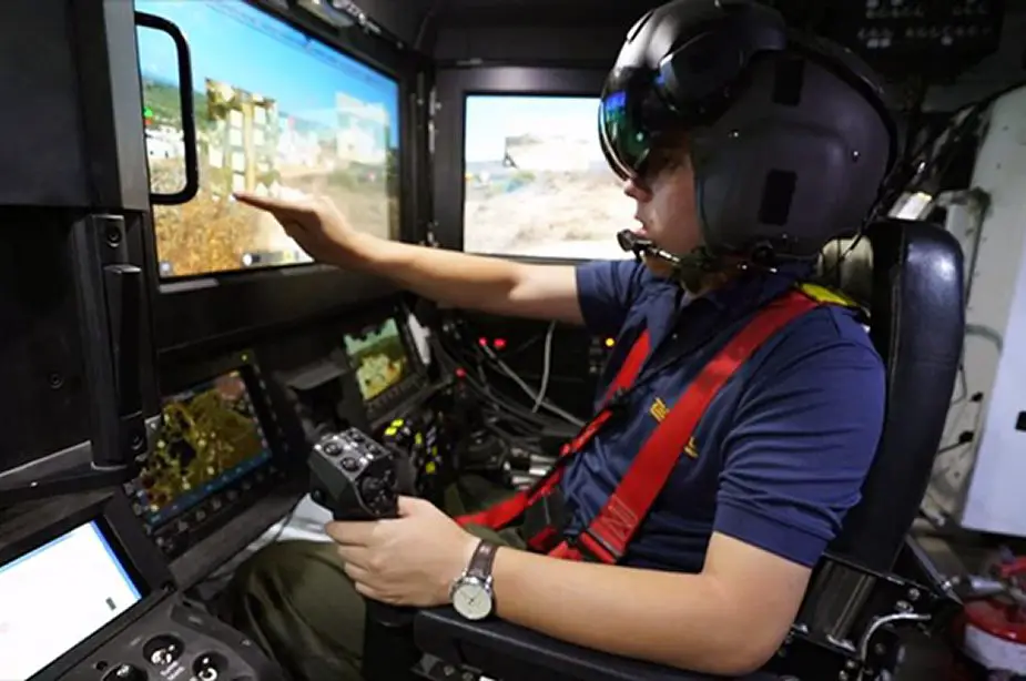 Elbit Systems shows new fighting vehicle operated by helmet 925 001