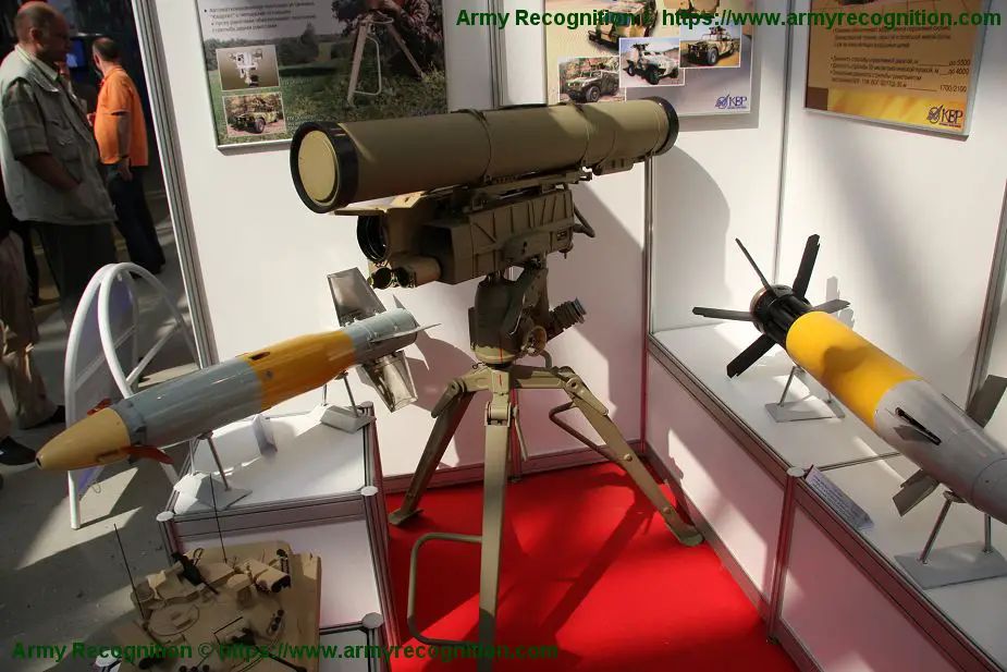 New 9M133F 1 Russian anti tank missile with thermobaric high explosive warhead 925 001