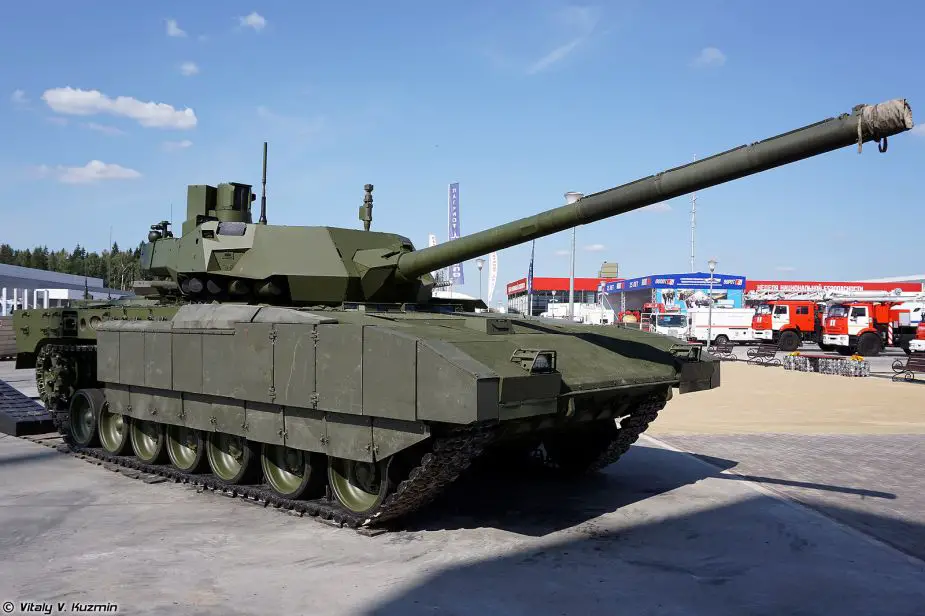 Unmanned main battle tank can be created on Armata platform 925 001