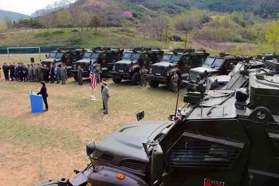 US donates 37 MRAP vehicles to Albania 2